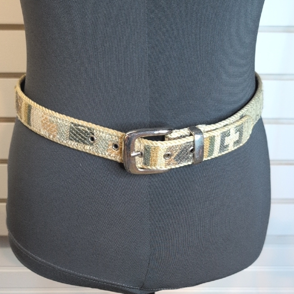 Elite Vintage Woven Belt Size M